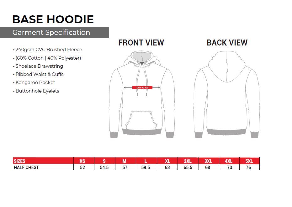 Mocke Merch - Hoodie (PRE-ORDER: Ships in 10-14 working days)